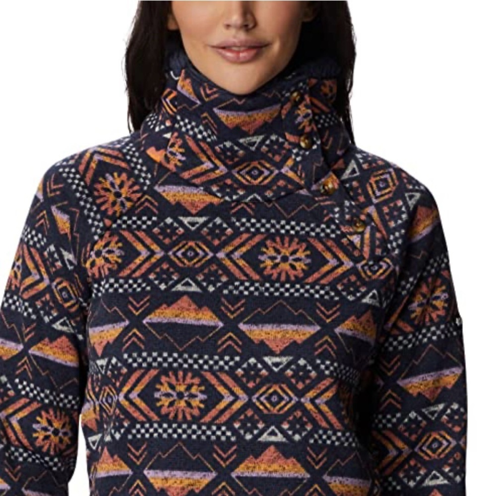 Columbia Multicolor Fleece Pullover - Picture 2 of 9